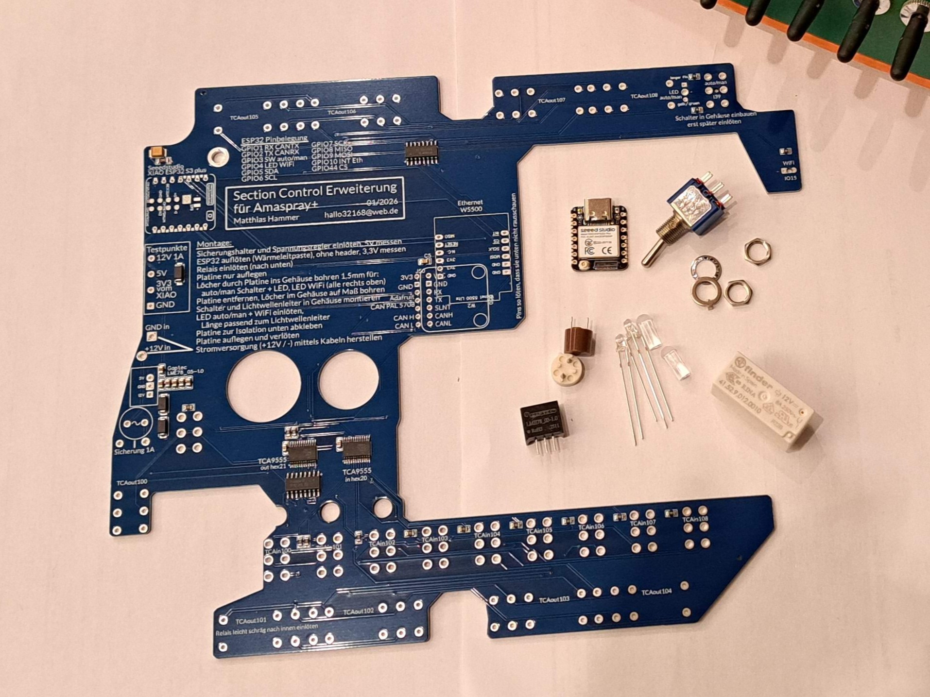 Nachrüstplatine einzeln für Amaspray+