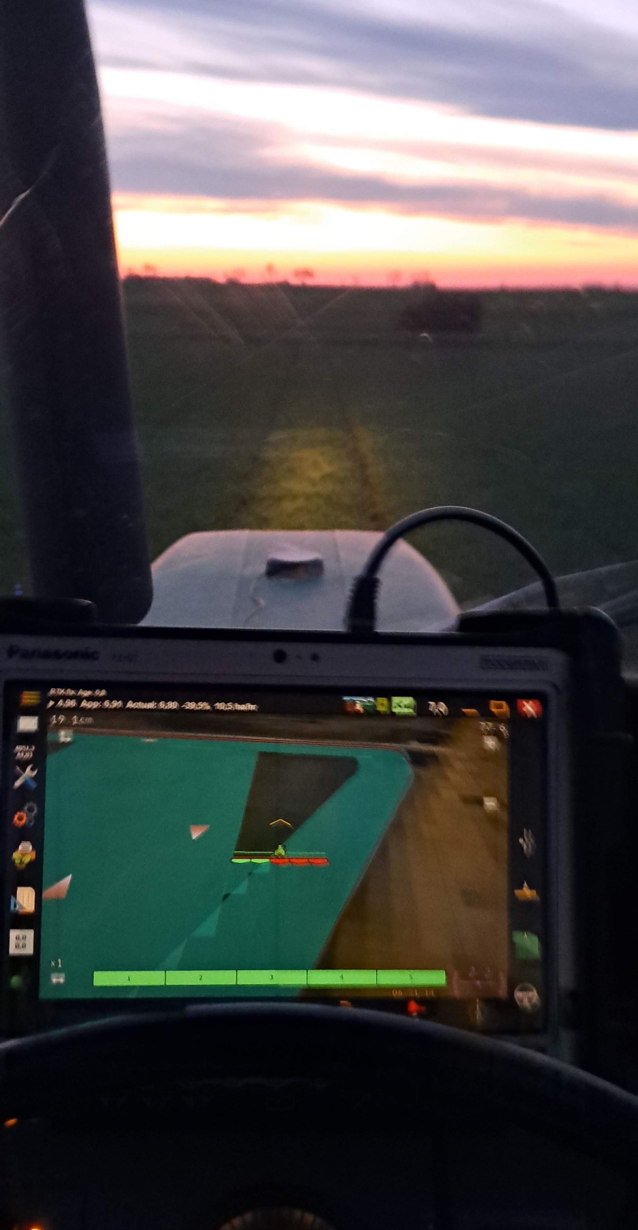 Spritzensteuerung im Ackerbau Einsatz