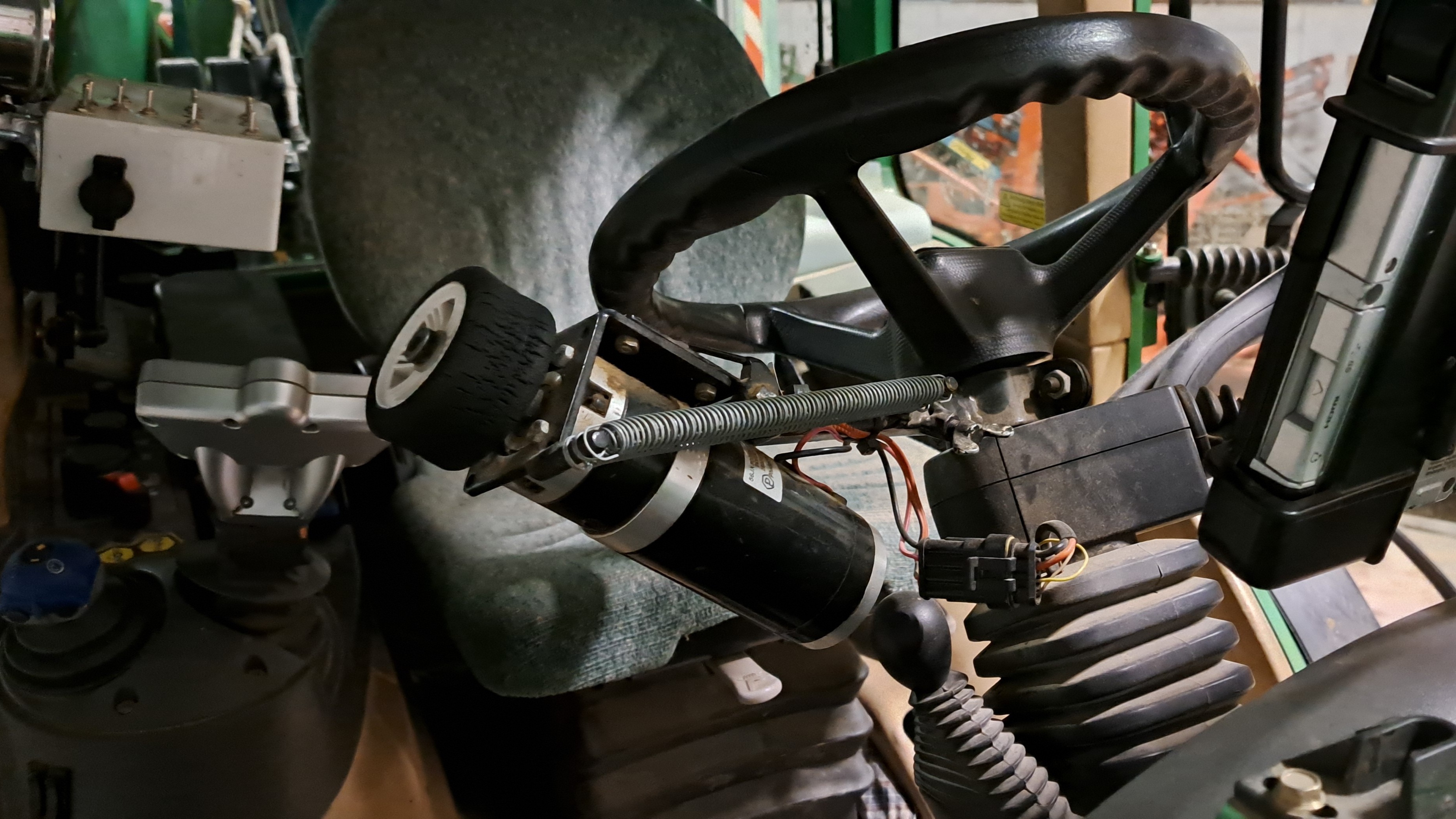 Fendt 209V Vario: Reibradmotor Detail